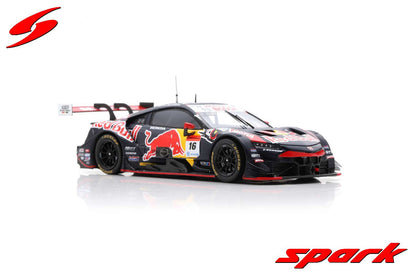 Spark 1:43 Red Bull MOTUL MUGEN Honda NSX-GT No.16 TEAM Red Bull MUGEN GT500 SUPER GT 2022 Ukyo Sasahara - Toshiki Oyu SGT025