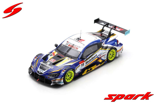 Spark 1:43 WedsSport ADVAN Toyota GR Supra No.19 TGR TEAM WedsSport BANDOH GT500 SUPER GT 2022 Yuji Kunimoto - Sena Sakaguchi SGT027