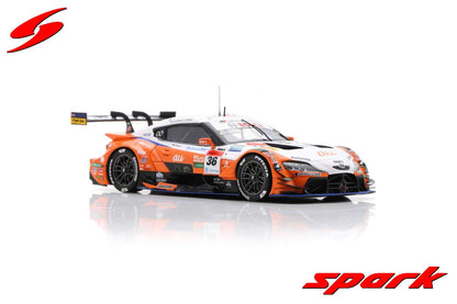 Spark 1:43 au TOM S Toyota GR Supra No.36 TGR TEAM au TOM S GT500 SUPER GT 2022 Sho Tsuboi - Giuliano Alesi SGT030