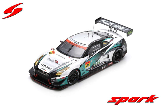 Spark 1:43 Shokumou K s Frontier Nissan GT-R No.48 NILZZ Racing GT300 SUPER GT 2022 Taiyo Ida - Yuki Tanaka SGT043