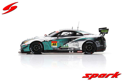 Spark 1:43 Shokumou K s Frontier Nissan GT-R No.48 NILZZ Racing GT300 SUPER GT 2022 Taiyo Ida - Yuki Tanaka SGT043