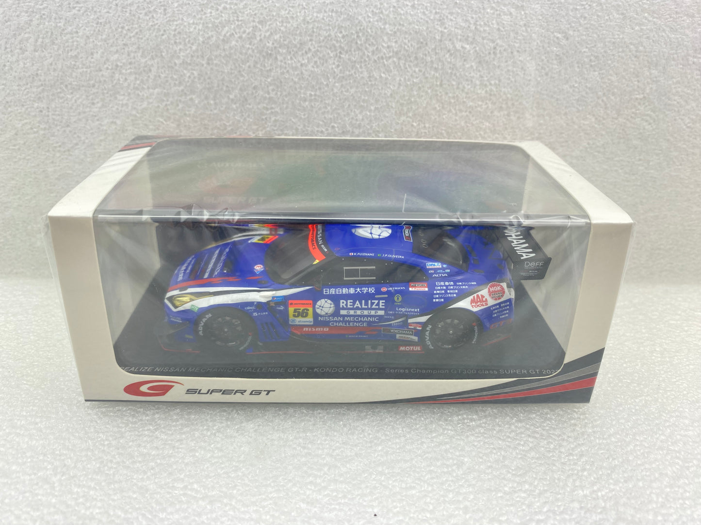 Spark 1:43 Realize Nissan Mechanic Challenge GT-R #56 Kondo Racing SGT050
