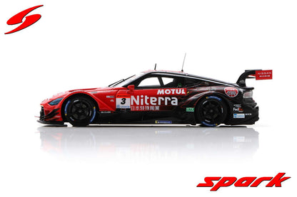 Spark 1:43 Niterra MOTUL Z No.3 NDDP RACING Nissan Z GT500 SUPER GT 2023 Katsumasa Chiyo - Mitsunori Takaboshi SGT052