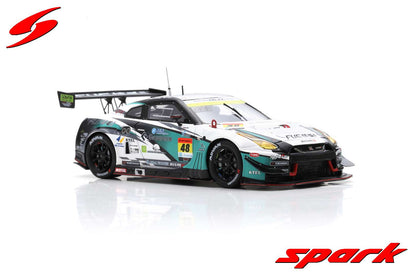 Spark 1:43 Shokumou K s Frontier Nissan GT-R No.48 NILZZ Racing GT300 SUPER GT 2023 Taiyo Ida - Yuki Tanaka - Takumi Sanada SGT080