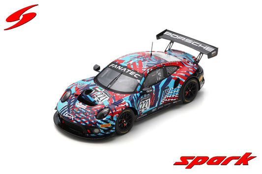 Spark 1:43 Porsche 911 GT3 R No.221 GPX Martini Racing Spa Test Days 2022 R.Lietz - M.Christensen - K.Estre SP429