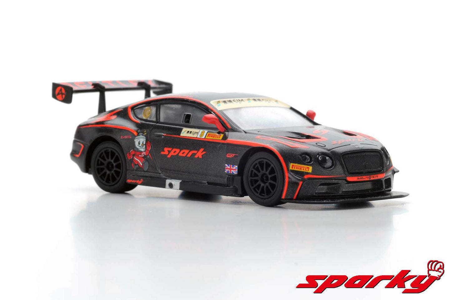 Spark 1:64 Bentley Continental GT3 #8 Macau GP FIA GT World Cup 2015 Bentley Team Absolute Adderly Fong Y104