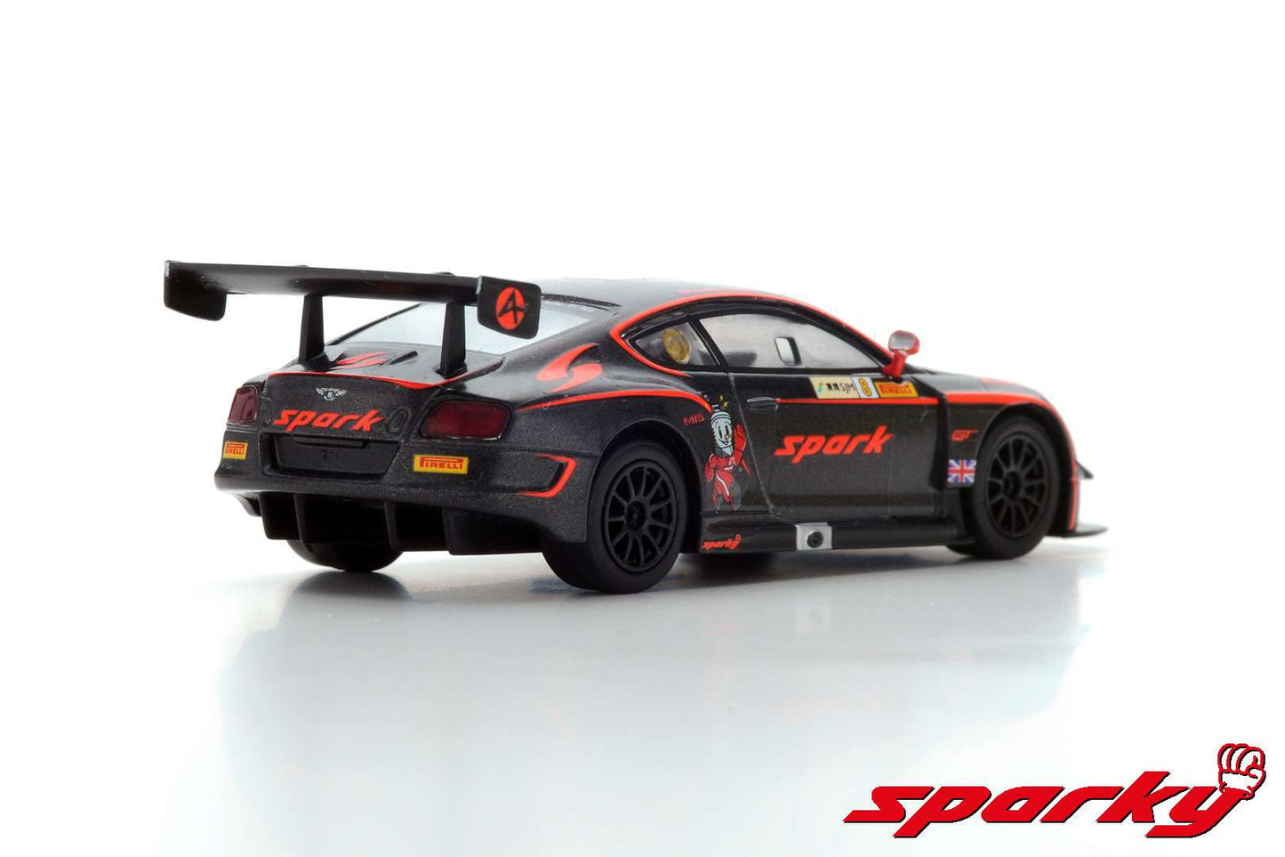 Spark 1:64 Bentley Continental GT3 #8 Macau GP FIA GT World Cup 2015 Bentley Team Absolute Adderly Fong Y104