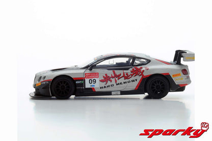Spark 1:64 Bentley Continental GT3 #09 China GT Championship 2017 Hard Memory Bentley Team Absolute H.Geng - A.Imperatori Y106