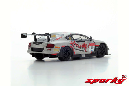 Spark 1:64 Bentley Continental GT3 #09 China GT Championship 2017 Hard Memory Bentley Team Absolute H.Geng - A.Imperatori Y106