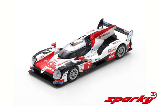 Spark 1:64 TOYOTA TS050 Hybrid #7 TOYOTA GAZOO Racing 2nd 24H Le Mans 2018 M.Conway - K.Kobayashi - J.M.Lopez Y134