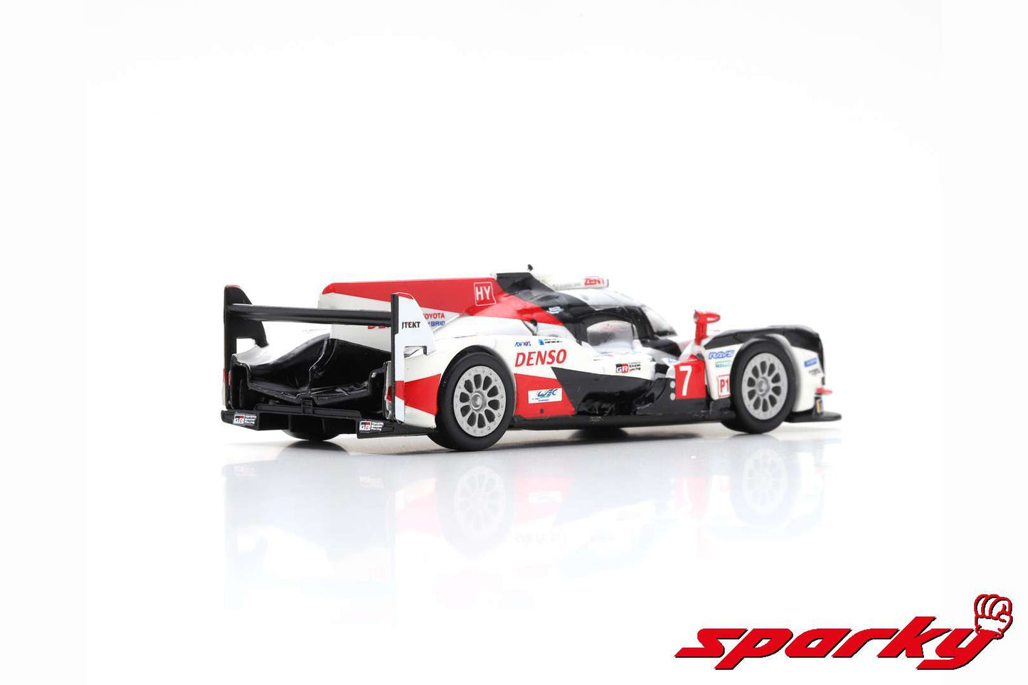 Spark 1:64 TOYOTA TS050 Hybrid #7 TOYOTA GAZOO Racing 2nd 24H Le Mans 2018 M.Conway - K.Kobayashi - J.M.Lopez Y134