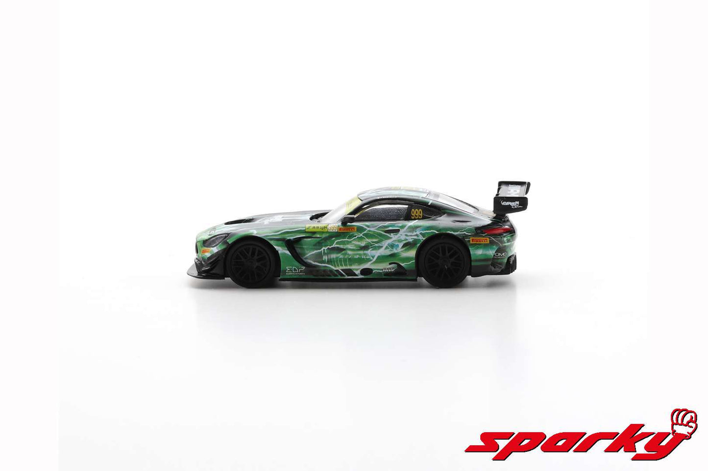 Spark 1:64 Mercedes-AMG GT3 #999 Mercedes-AMG Team GruppeM Racing Winner FIA GT World Cup Macau 2019 Raffaele Marciello Y165