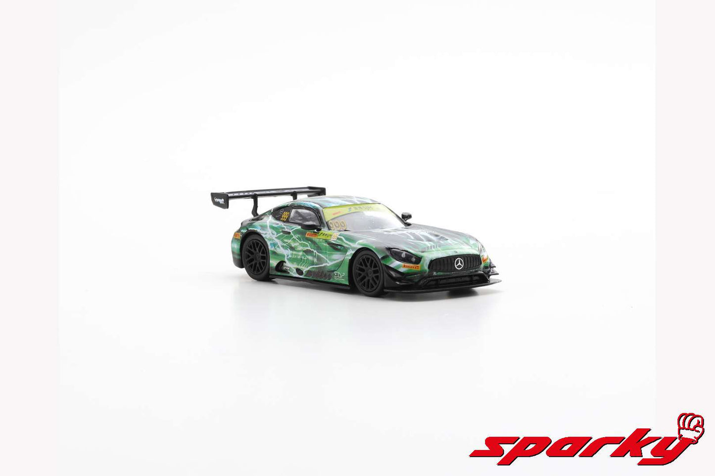 Spark 1:64 Mercedes-AMG GT3 #999 Mercedes-AMG Team GruppeM Racing Winner FIA GT World Cup Macau 2019 Raffaele Marciello Y165