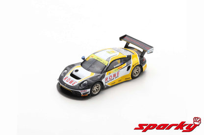 Spark 1:64 Porsche 911 GT3 R #98 ROWE Racing 3rd FIA GT World Cup Macau 2019 Earl Bamber Y167