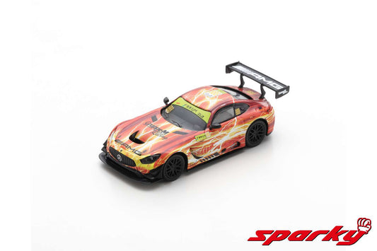 Spark 1:64 Mercedes-AMG GT3 #888 Mercedes-AMG Team GruppeM Racing 9th FIA GT World Cup Macau 2019 Maro Engel Y169