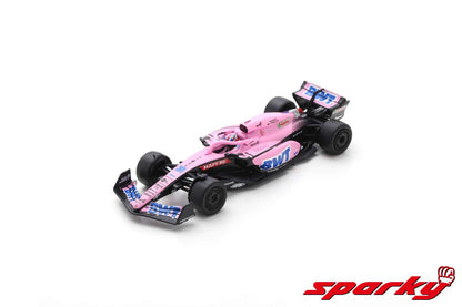 Spark 1:64 Alpine A522 #31 BWT Alpine F1 Team 2022 Esteban Ocon Y251