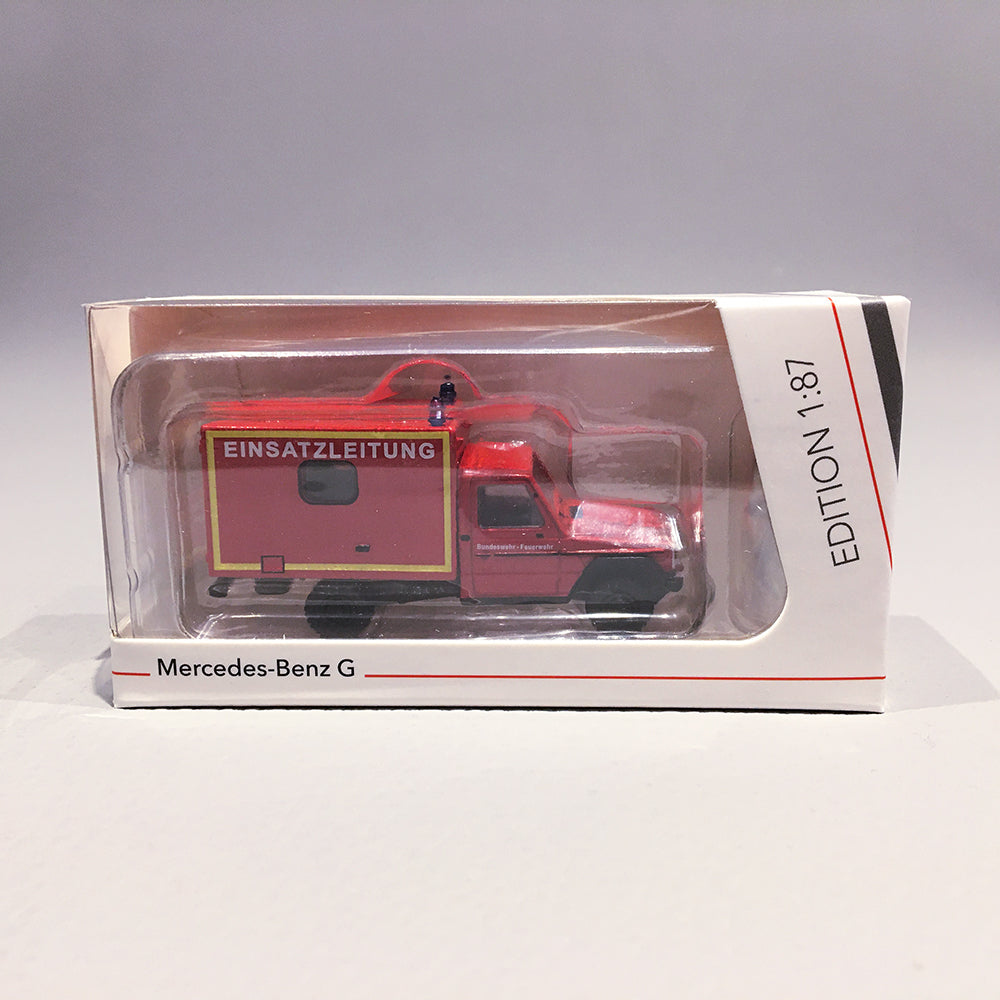 Schuco 1:87 Wolf Sanka Mercedes-Benz G-Class Bundeswehr fire brigade 452668700