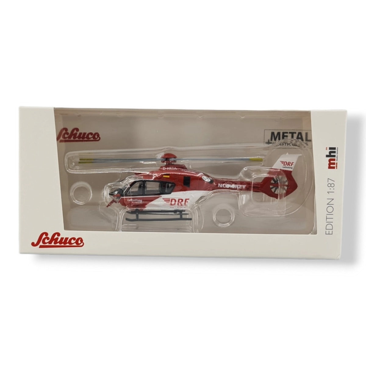 Schuco 1:87 Airbus H135 DRF Emergency Doctor Helicopter 452674100