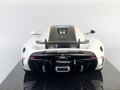 Frontiart 1:18 Koenigsegg Regera Crystal white F100-29 – YomaCarModel Frontiart 1:18 Koenigsegg Regera Crystal white F100-29 – YomaCarModel