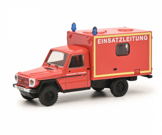 Schuco 1:87 Wolf Sanka Mercedes-Benz G-Class Bundeswehr fire brigade 452668700