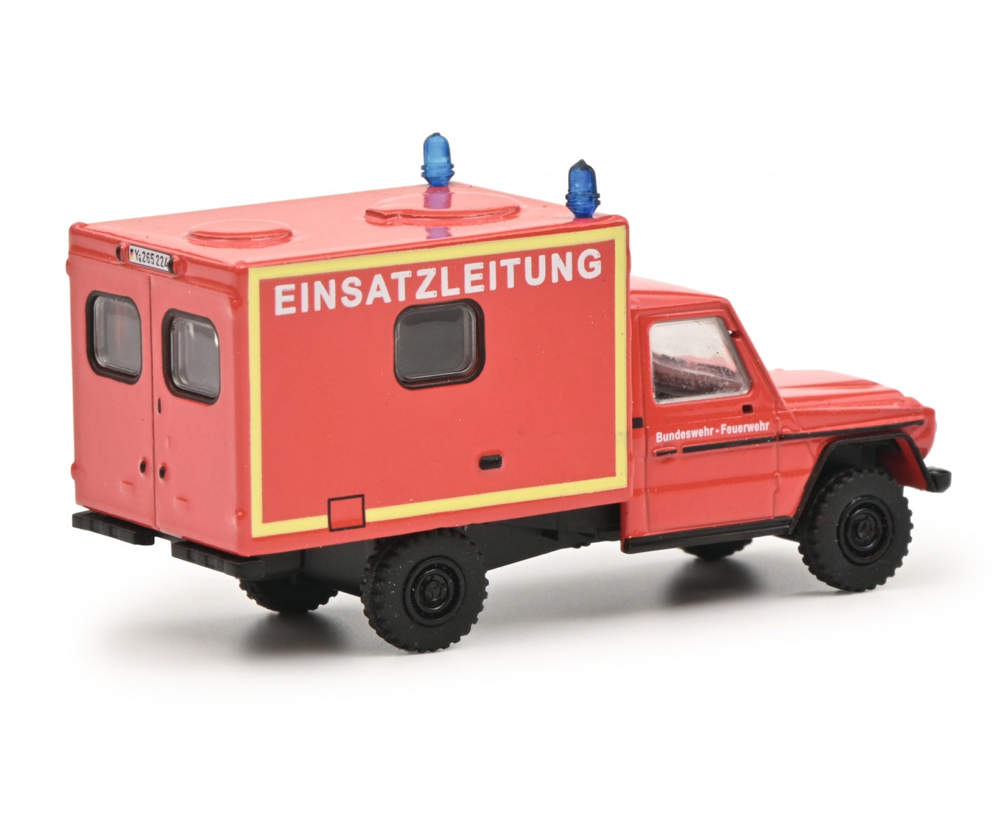 Schuco 1:87 Wolf Sanka Mercedes-Benz G-Class Bundeswehr fire brigade 452668700