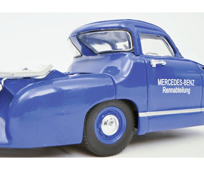 Schuco 1:43 Mercedes-Benz Race Car Transporter Blue Wonder 1955 450253800