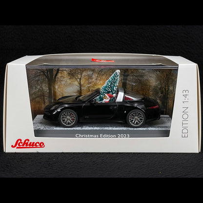 Schuco 1:43 Porsche 911 Carrera 4 GTS Targa Christmas Edition 2023 450720600