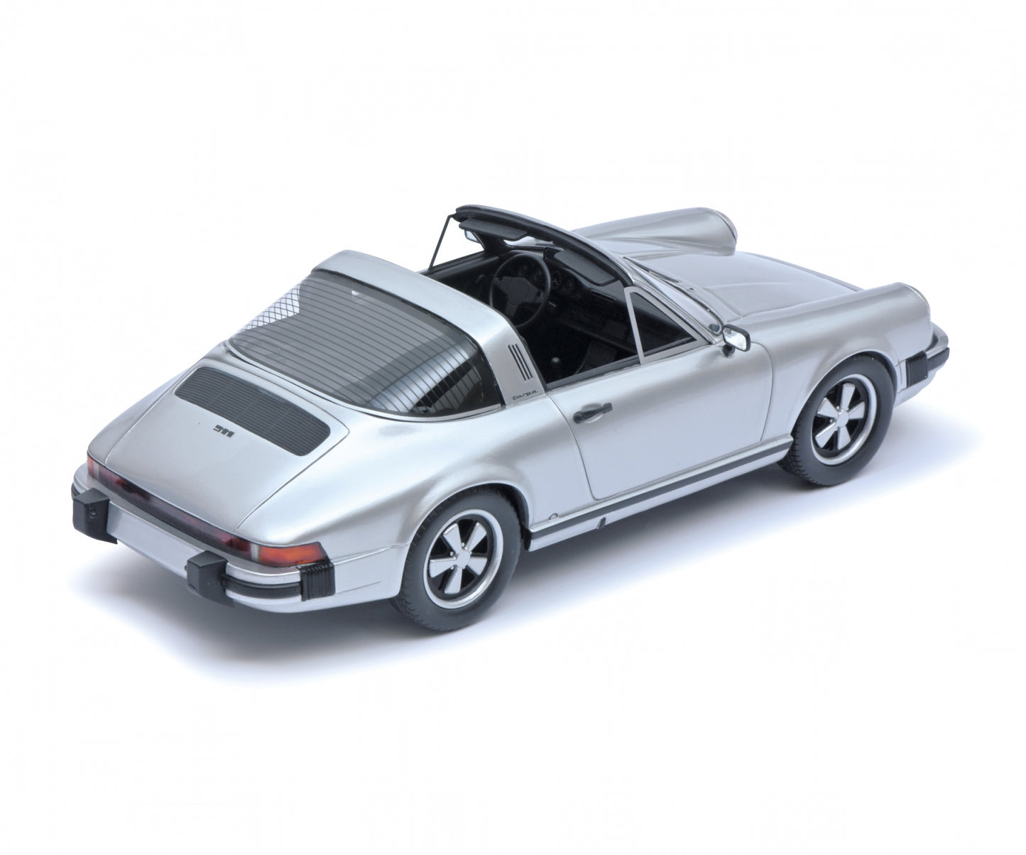 Schuco 1:18 Porsche 911 Targa Silver 450029800