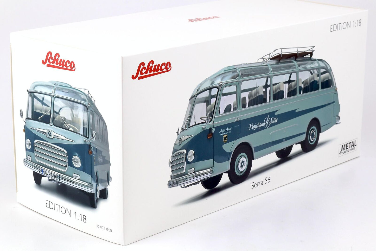 Schuco 1:18 Setra S6 Bus Kraichgaufalke 450034900