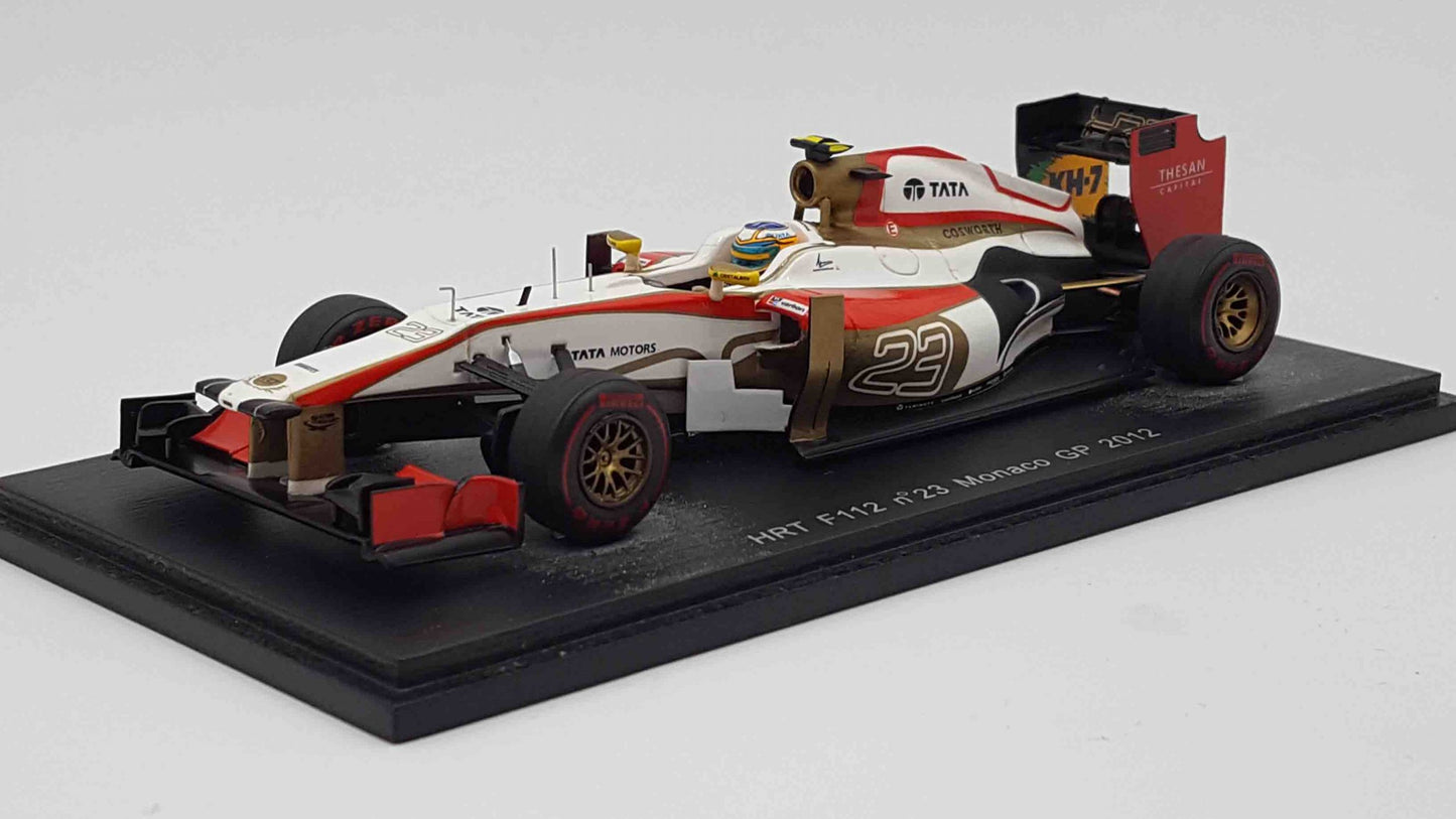 Spark 1:43 HRT F112 #23 Narain Karthikeyan - Monaco GP 2012 S3041