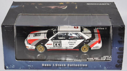 Minichamps 1:43 Audi V8 Team SMS #44 DTM 1990 Champion Hans-Joachim Stuck 444901444
