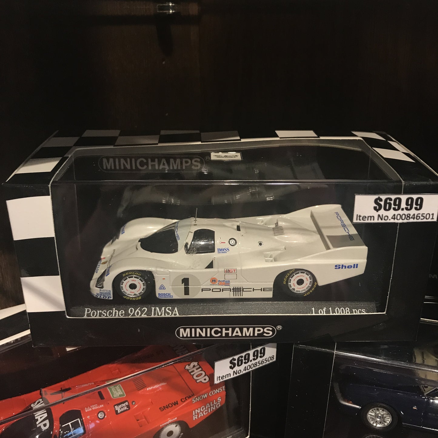 Minichamps 1:43 Porsche 962 IMSA Andretti/Andretti #1 24h Daytona 1984 400846501