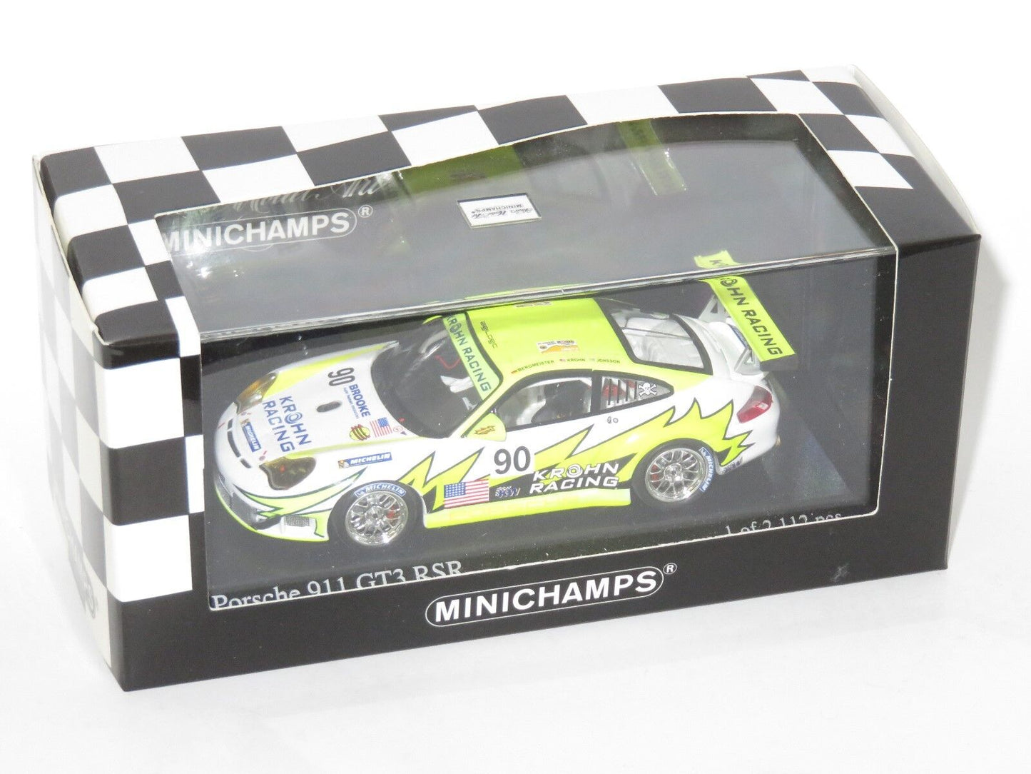 Minichamps 1:43 Porsche 911 GT3 RSR #90 Le Mans 24 Hrs 2006 400066490