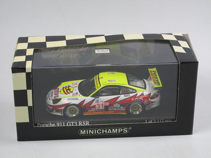 Minichamps 1:43 Porsche 911 GT3 RSR Bergmeister/Long/Luhr Winners #31 Petersen Motorsports 12h Sebring 2005 400056431