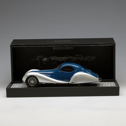 Minichamps 1:18 Talbot Lago T150-C-SS Coupe 1937 Blue/Silver 107117122