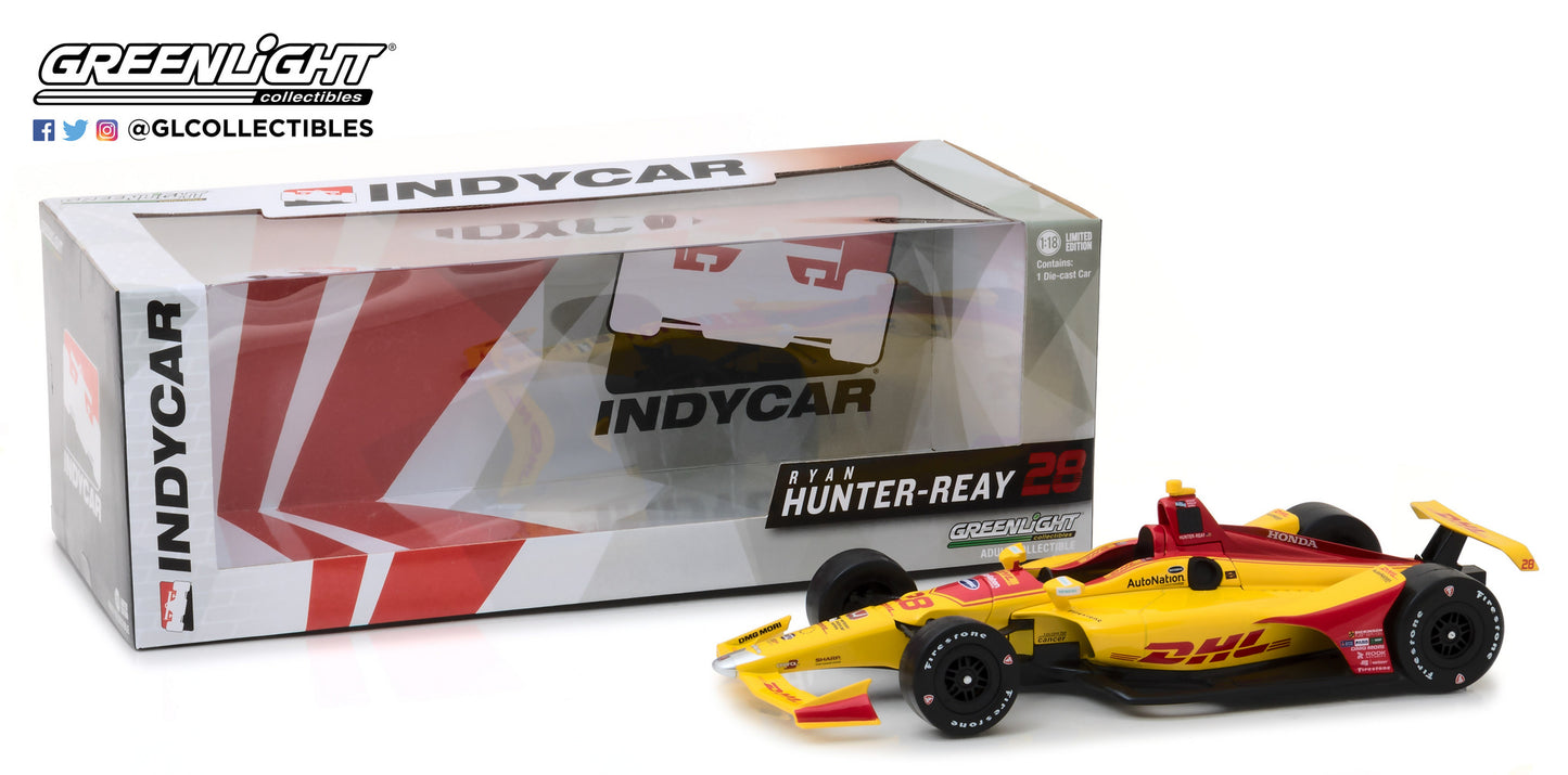 Greenlight 1:18 IndyCar Series 2018 #28 Ryan Hunter-Reay / Andretti Autosport DHL 11022