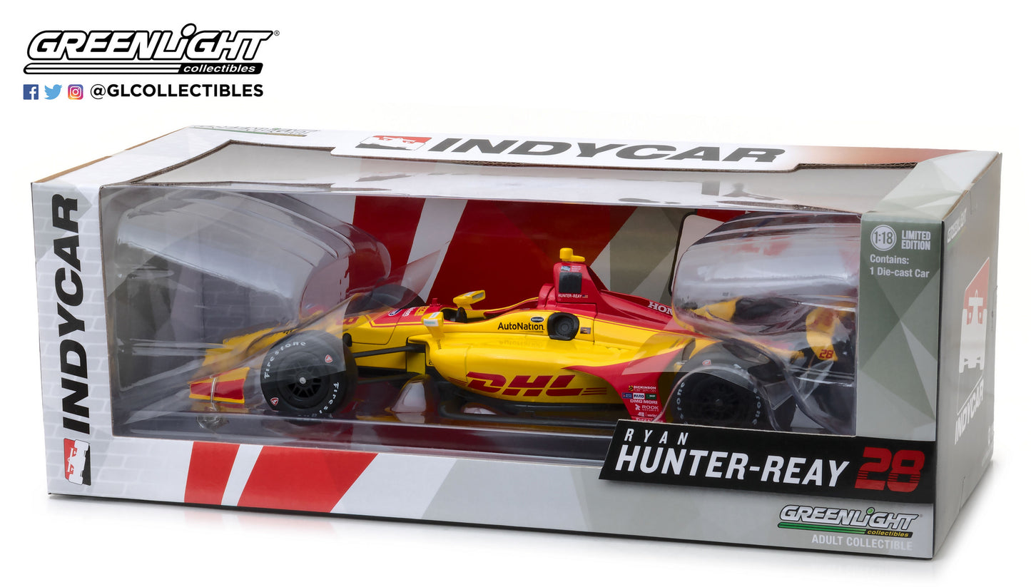 Greenlight 1:18 IndyCar Series 2018 #28 Ryan Hunter-Reay / Andretti Autosport DHL 11022