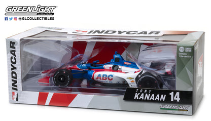 GreenLight 1:18 IndyCar Series 2018 #14 Tony Kanaan / A. J. Foyt Enterprises ABC Supply 11024