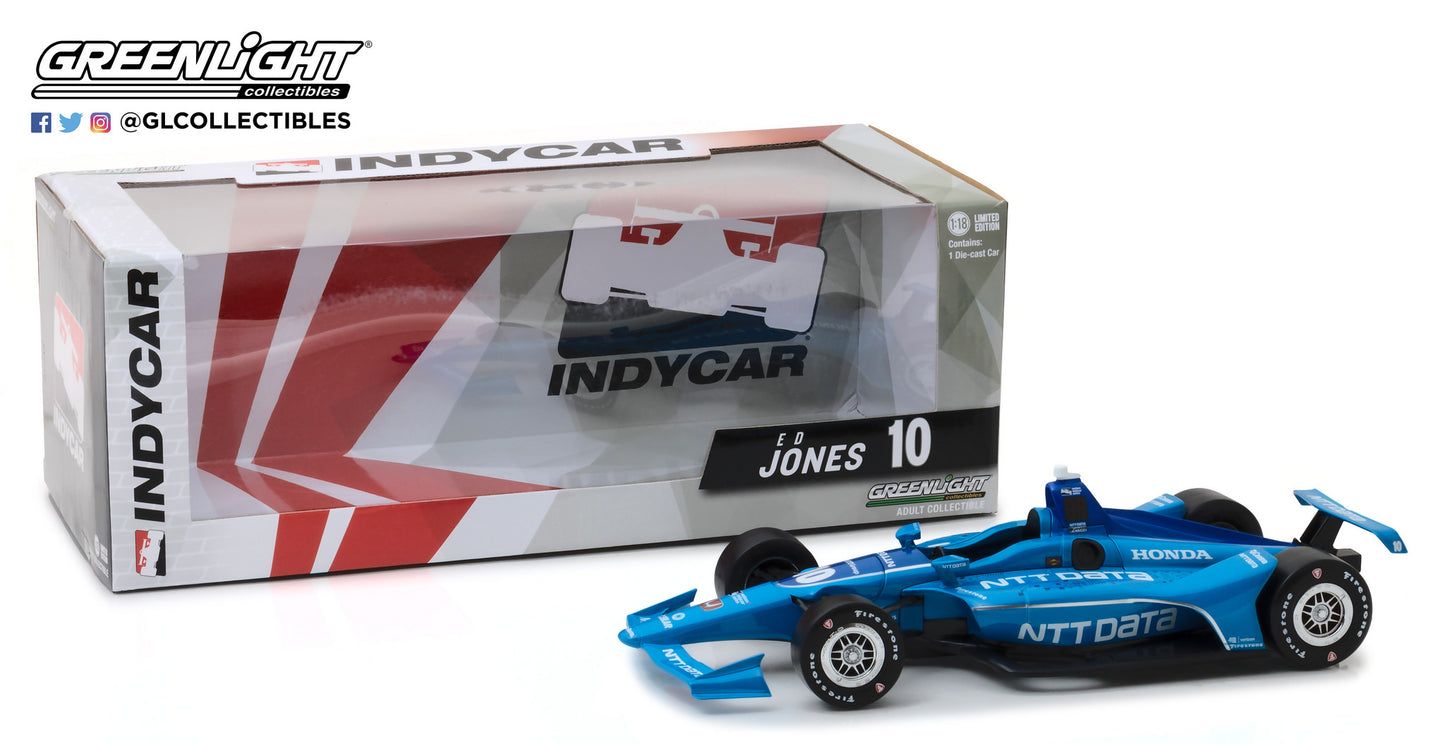 GreenLight 1:18 IndyCar Series 2018 #10 Ed Jones / Chip Ganassi Racing, NTT Data 11039