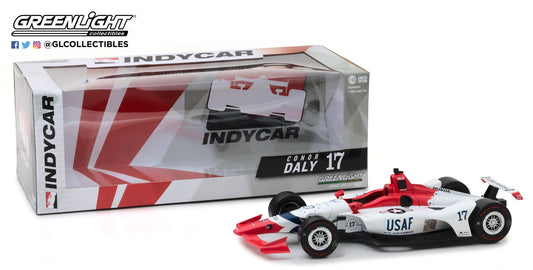GreenLight 1:18 IndyCar Series 2018 #17 Conor Daly / Dale Coyne Racing with Thom Burns Racing, U.S. Air Force 11045