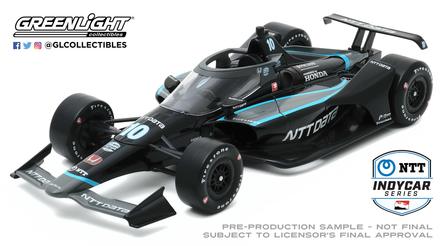 GreenLight 1:18 2020 NTT IndyCar Series - #10 Felix Rosenqvist / Chip Ganassi Racing, NTT Data 11084