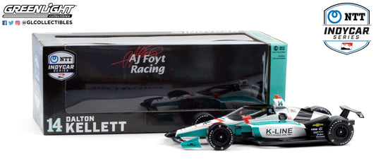 GreenLight 1:18 2020 NTT IndyCar Series - #14 Dalton Kellett / A. J. Foyt Enterprises, K-Line 11095