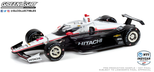 GreenLight 1:18 2021 NTT IndyCar Series - #2 Josef Newgarden / Team Penske, Hitachi 11107