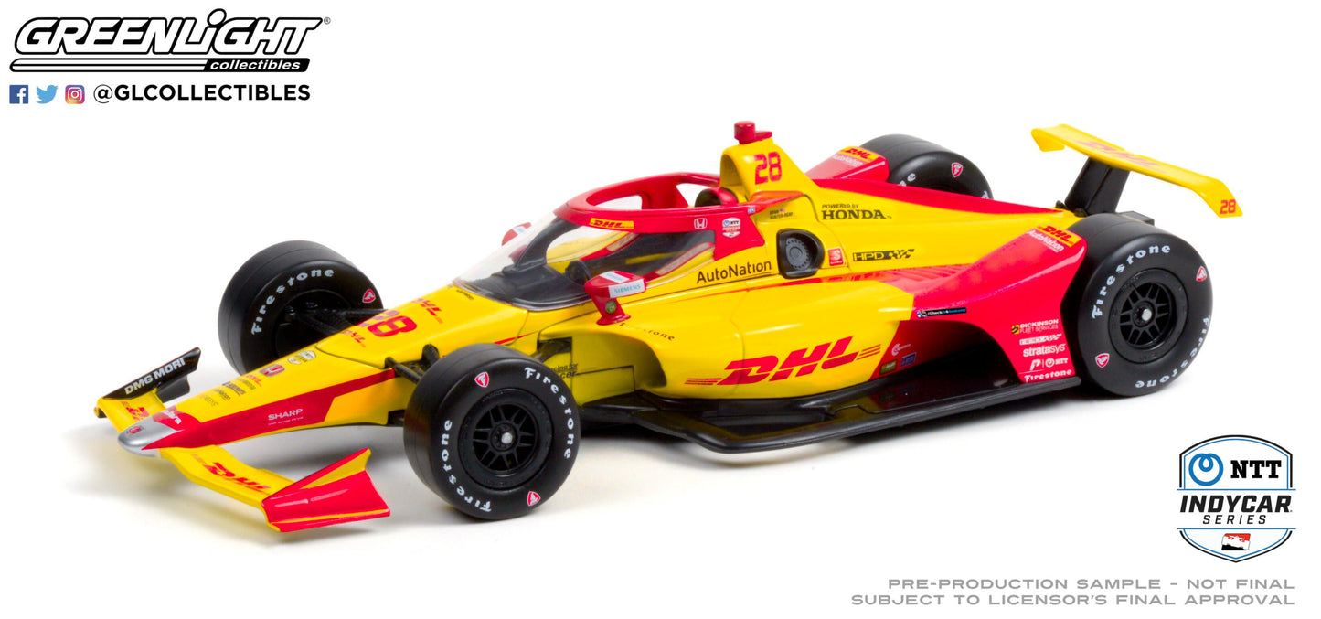 GreenLight 1:18 2021 NTT IndyCar Series - #28 Ryan Hunter-Reay / Andretti Autosport, DHL 11109
