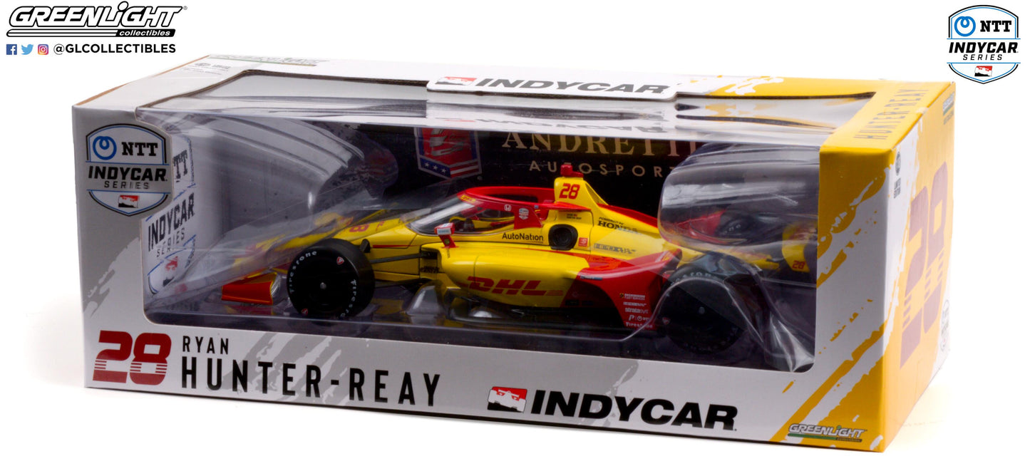 GreenLight 1:18 2021 NTT IndyCar Series - #28 Ryan Hunter-Reay / Andretti Autosport, DHL 11109