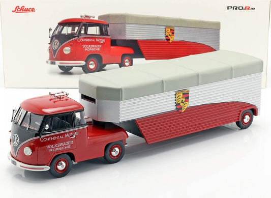 Schuco 1:18 Volkswagen T1b Renntransporter Continental Motors 450905900