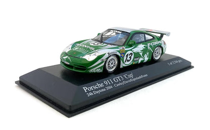 Minichamps 1:43 Porsche 911 GT3 Cawley/Davis/Espenlaub/Foster #13 Team Foxhill Racing 24H Daytona 2004 400046213