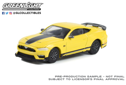 GreenLight 1:64 GreenLight Muscle Series 27 - 2021 Ford Mustang Mach 1 - Grabber Yellow 13320-F