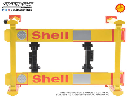 GreenLight 1:18 Four-Post Lift - Shell Oil #2 13583