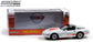GreenLight 1:18 1988 Chevrolet Corvette C4 - White with Orange Stripes - Corvette Challenge Race Car 13596